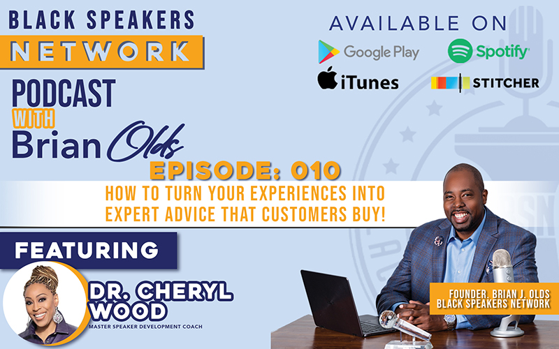 Black Speakers Network EP10: How Much Should I Charge As A Speaker? (with Dr. Cheryl Woods)